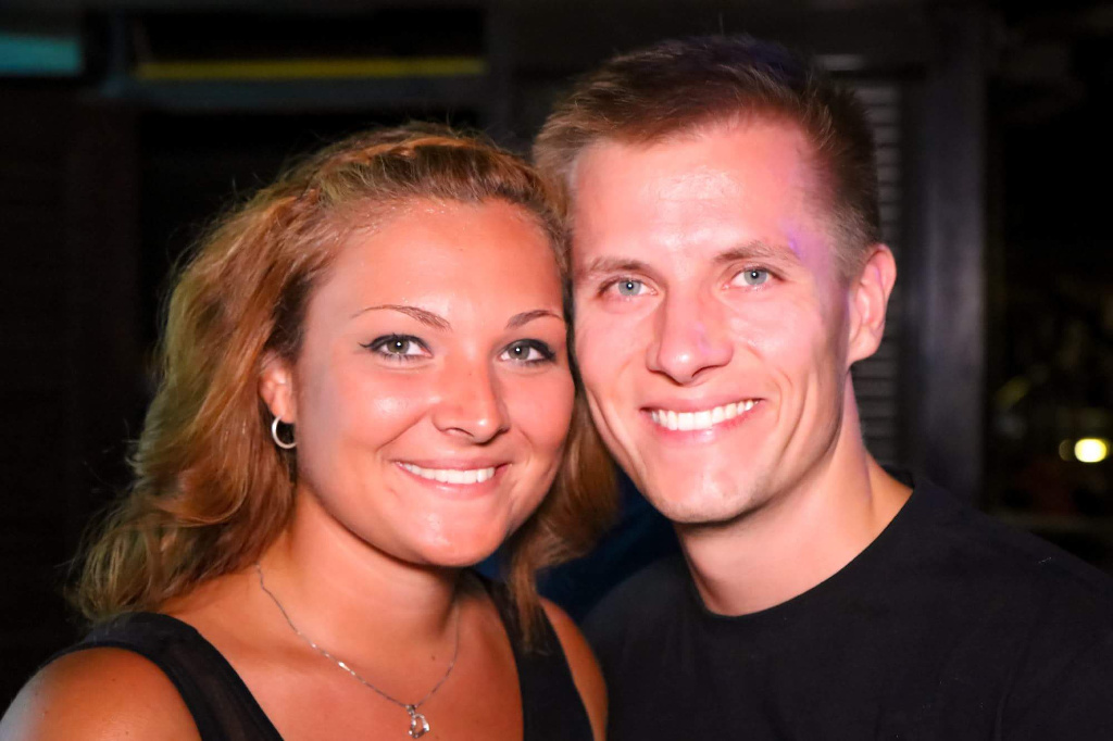 Nedlouho po seznámení Bubyho a Bédi v Řecku 2016