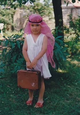 1996 Verči oblíbená fotografie z dětství a nejoblíbenější model po návratu z Tunisu