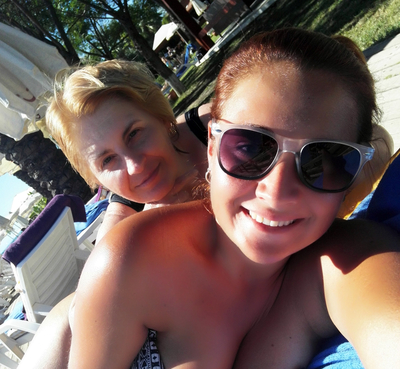 2016 Verča s mamkou relaxují v Turecku