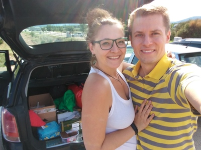 2018 Štastná momentka z výletu "na otočku" do Černé Hory