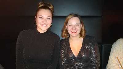 2018 Verča s Domčou jako Dr. Třpytka a Dr. Třpytka na vánočním večírku