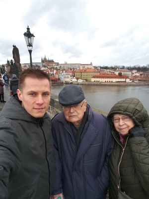 2020 Nezapomenutelná procházka centrem staré Prahy s prarodiči